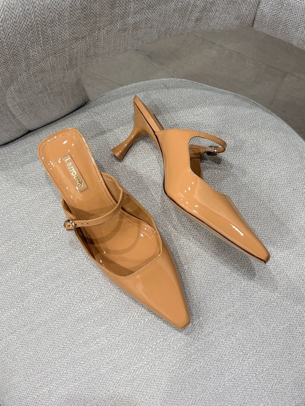 Larroude Ines mules stilletos NEW